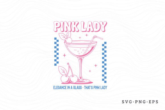 Download Pink Lady, Summer Cocktail SVG PNG - Cocktail svg Collection