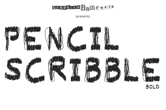 Download Pencil Scribble Bold - Bold Collection